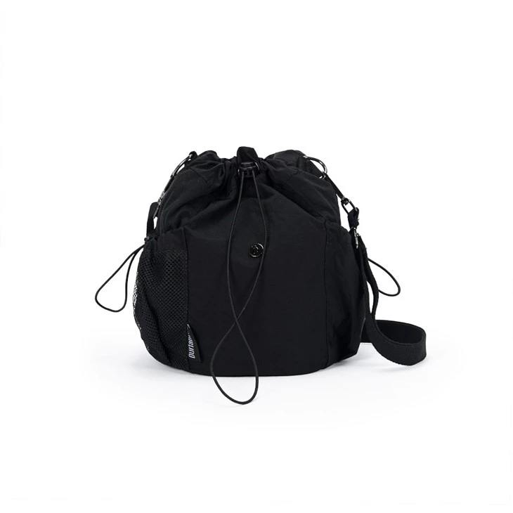 Pleated Drawstring Sports Bag high quality